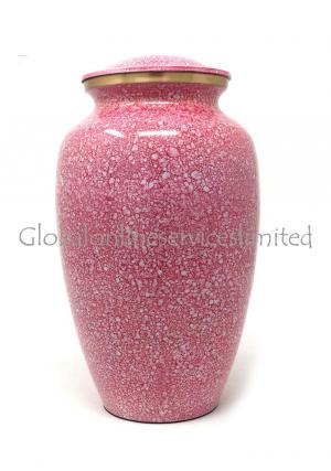 Shimmer Pink Large Cremation Urn for Ashes (Large)