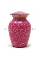 Shimmer Pink Mini Keepsake Cremation Urn for Ashes (Small)