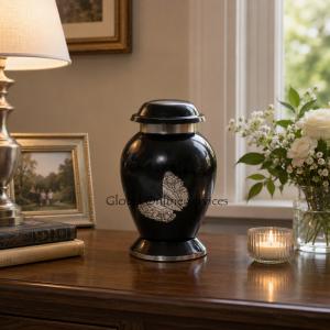 Soaring Butterfly Keepsake Funeral Urn for Human Ashes