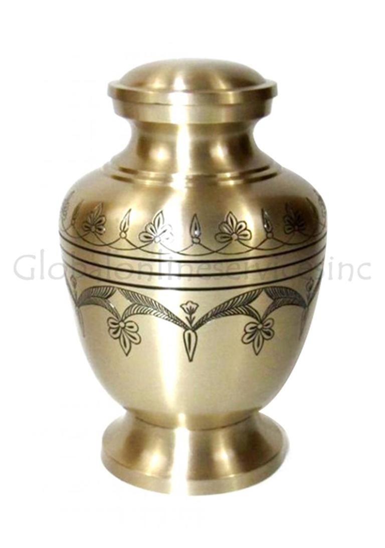 Tiny Classic Pewter Keepsake Memorial Urn for Ashes Uk