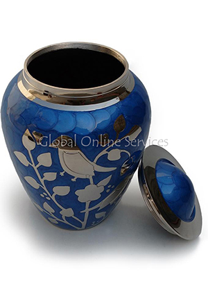 Adult brass urns