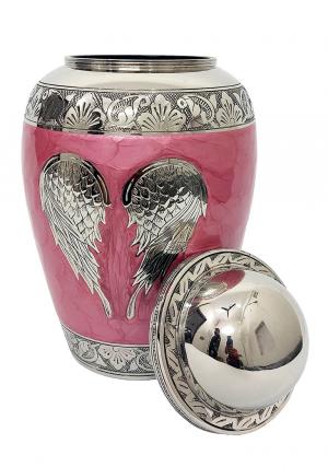 Adult brass urns