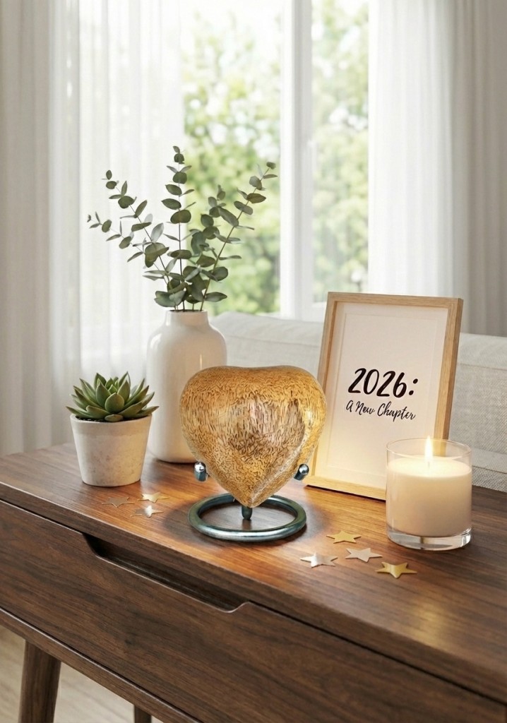 A Natural Tribute: Starting New Year 2026 with the Polished Wooden Heart Urn