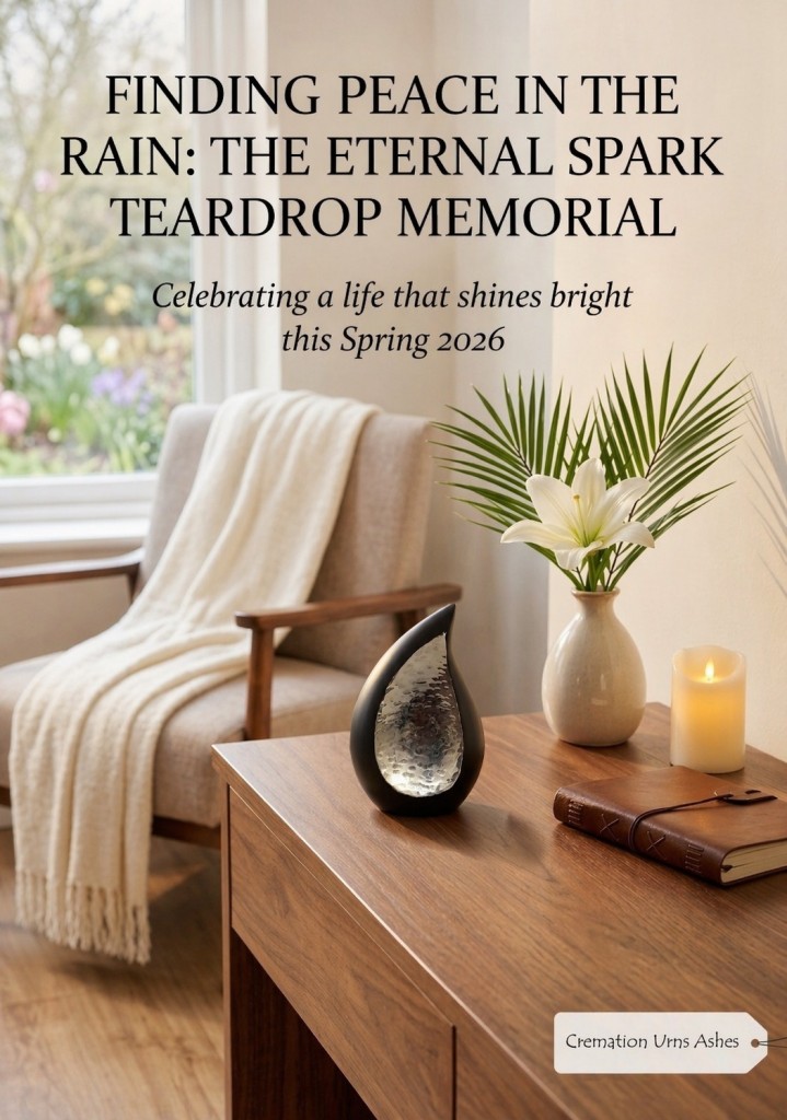Eternal Spark Teardrop Keepsake Urn – A Meaningful Tribute for Every Season